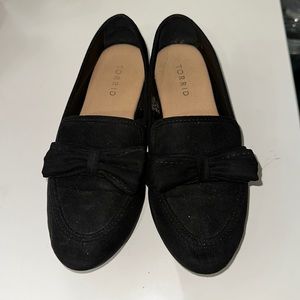 Torrid black loafers - size 8.5W